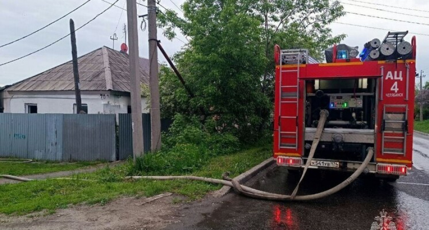 В Челябинске на пожаре погиб 21-летний юноша