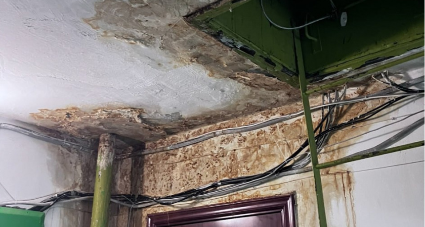 Управляющая компания в Челябинске получила штраф за протекающую крышу