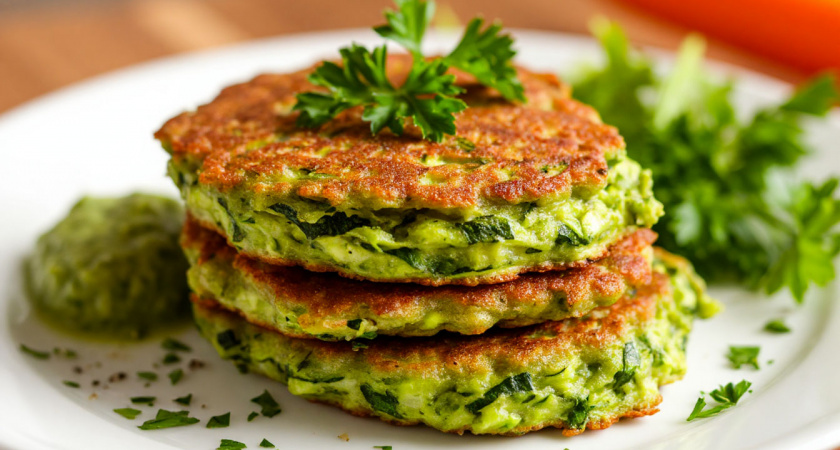 Делюсь вкусным рецептом оладушек из кабачков: они настолько вкусные и нежные, что никто не устоит