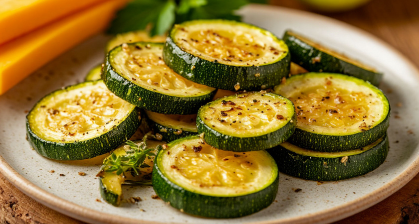 Всю жизнь жарила кабачки неправильно: мука лишала их половины вкуса. Теперь жарю без нее. Одна маленькая хитрость — кружочки не пригорают
