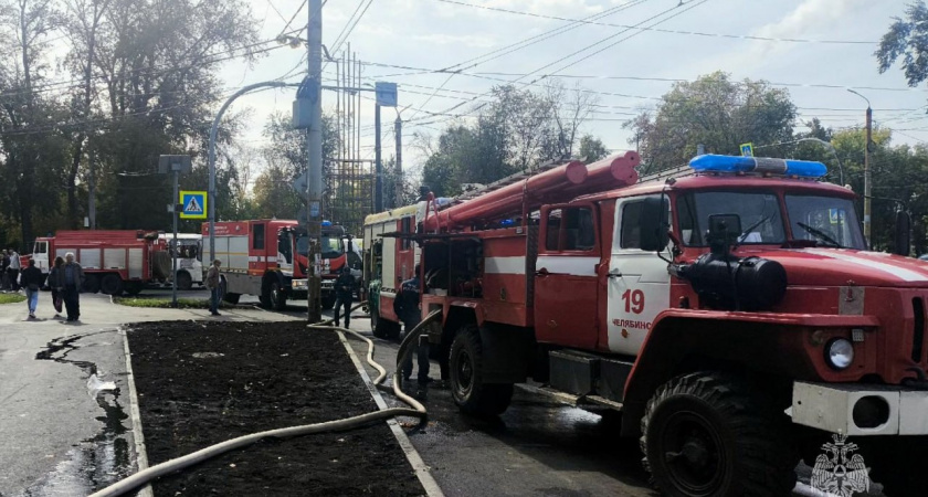 Челябинские пожарные предотвратили трагедию в девятиэтажном доме