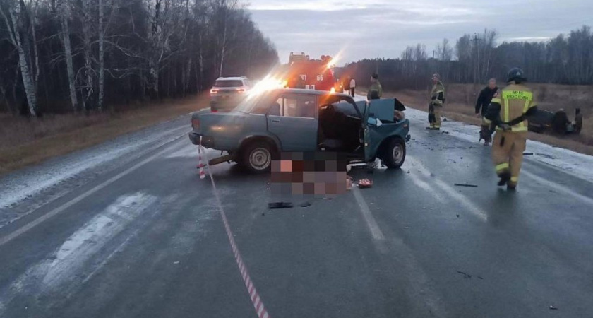 Пенсионер погиб в массовой аварии под Челябинском, выехав на встречную полосу