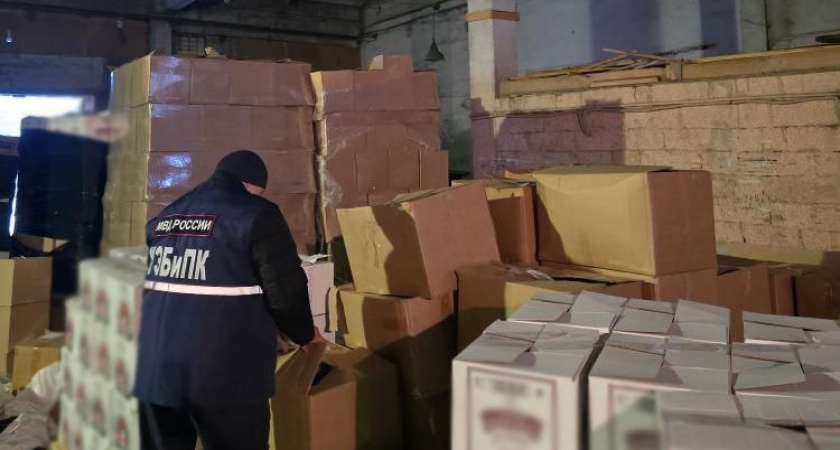 В Челябинской области полиция ликвидировала крупное подпольное производство контрафактного алкоголя