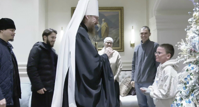 Митрополит Алексий исполнил новогоднюю мечту челябинского школьника