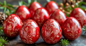 Шелуху от лука не собираю: беру всего 1 овощ и получаю чудные красные яйца к Пасхе