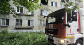 В Челябинске при пожаре в пятиэтажке погиб человек