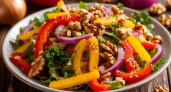 Друг из Грузии научил готовить очень вкусный и простой салат, ем его и худею, минус 7 кг за 3 недели: такой салат - находка