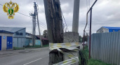 В Челябинске аварийную опору линии электропередач демонтировали после вмешательства прокуратуры